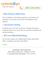 Mobile Screenshot of cyberdezign.com